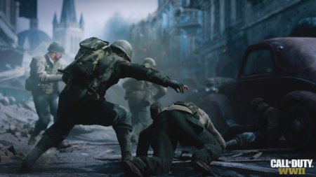 Игра Call of Duty: WWII (World War 2) (PS4) USED Б/У Playstation 4