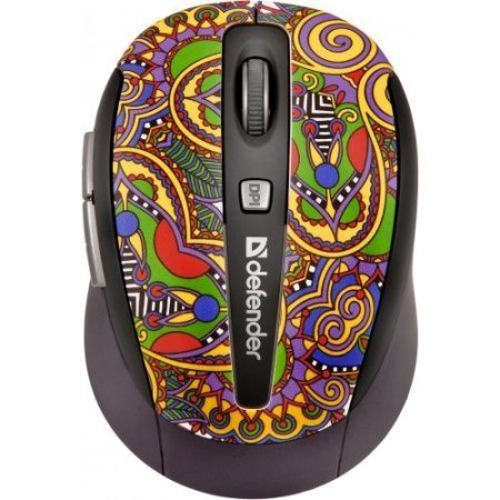 Мышь беспроводная DEFENDER To-GO MS-585 Nano, Fiesta (PC)