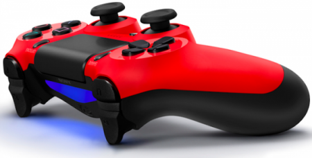    Sony DualShock 4 Wireless Controller Magma Red Dual ()  (PS4) 
