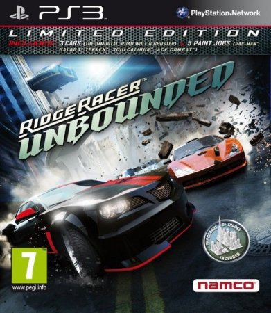   Ridge Racer Unbounded Limited Edition (PS3) USED /  Sony Playstation 3