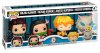 фигурки Набор фигурок Funko POP! Animation: Танджиро, Нэдзуко, Зеницу, Иноске светящиеся (Tanjiro/Nezuko/Zenitsu/Inosuke (GW) 4PK) Клинок, рассекающий демонов (Demon Slayer) (66339) 9,5 см