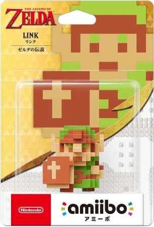 Amiibo:    8- (Link 8-bit) (The Legend of Zelda Collection)