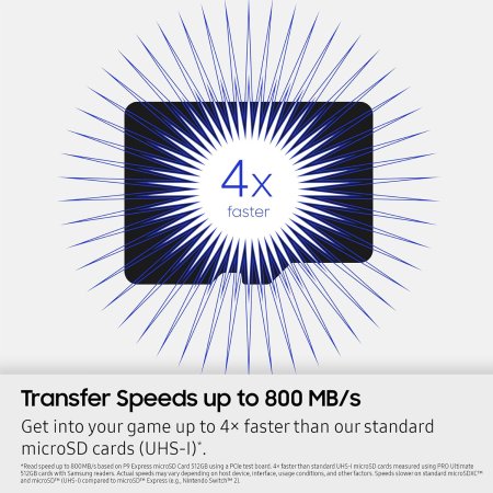 Карта памяти Samsung MicroSD Express Card (P9) 256 GB Оригинал (Switch 2)