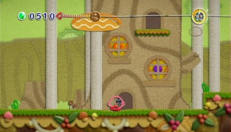 Купить игру Kirby's Epic Yarn (Wii/WiiU) USED Б/У на Nintendo Wii диск