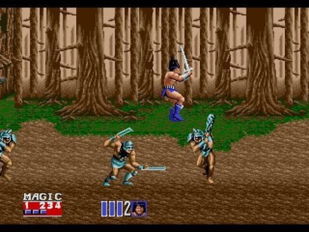 Коллекционный сборник 3 в 1 Золотой Топор (Golden Axe) (16BC-007) Русская Версия (16 bit) 