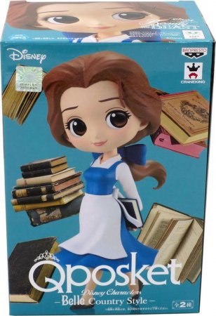  Banpresto Q posket Disney Characters:    (Beauty and The Beast)    ( ) (Belle Country Style (Ver A)) (35682) 14 