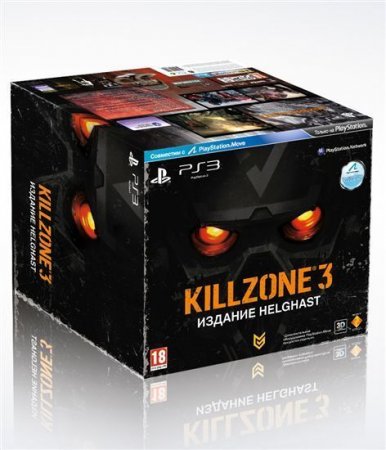   Killzone 3   (Helghast Edition)  PS Move (  3D)   (PS3)  Sony Playstation 3