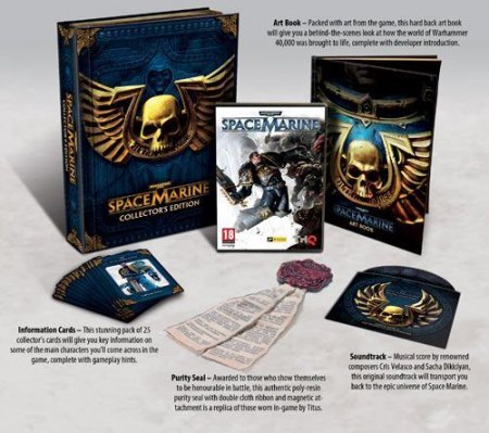 Warhammer 40.000: Space Marine   (Collectors Edition)   Box (PC) 