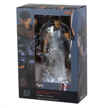 Фигурка Good Smile Company Figma: Гатс версия Банда Ястреба (Guts' Band of the Hawk ver. Repaint Edition) Берсерк. Золотой век (Berserk: The Golden Age Arc) (4580590122611) 16,5 см 