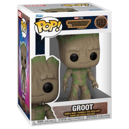Фигурка Funko POP! Bobble: Грут (Groot) Марвел: Стражи Галактики 3 (Marvel: Guardians Of The Galaxy 3) ((1203) 67510) 9,5 см