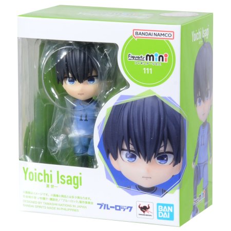 Фигурка BANDAI Figuarts Mini: Йоичи Исаги (Yoichi Isagi) Синяя тюрьма: Блю Лок (Blue Lock) (4573102641588) 9 см