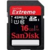 SDXC Карта памяти 16GB Sandisk Class 10 Extreme 45MB/s HD Video (PC) 
