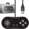 Геймпад проводной Retro-Bit Legacy 16 Wired Controller with USB Port Platinum Collection Classic Black (RB-UNI-2189) (PC/Switch/MAC)