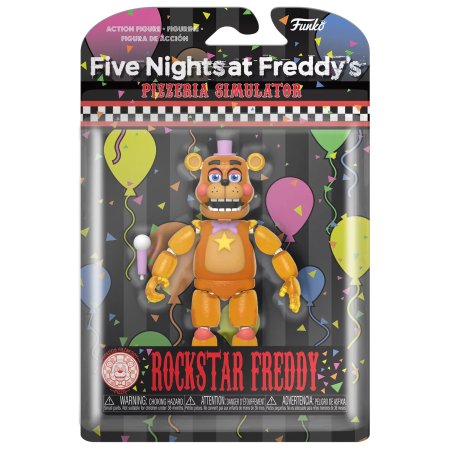  Funko Action Figures:    (Rockstar Freddy (GW))        (FNAF Balloon Circus) (45637) 13 