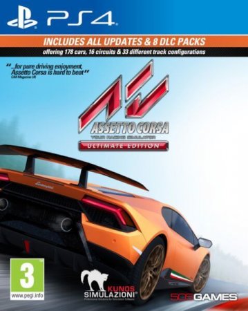  Assetto Corsa Ultimate Edition   (PS4) Playstation 4