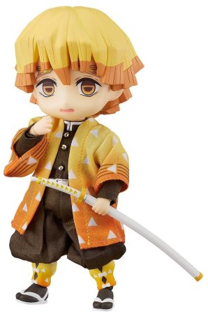 Фигурка Good Smile Company Nendoroid: Зеницу Агацума (Agatsuma Zenitsu) Клинок, рассекающий демонов (Kimetsu no Yaiba) (4580590126701) 10 см