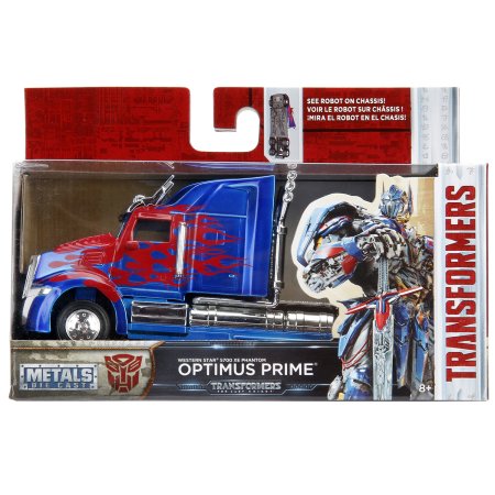 Модель машинки Jada Toys Hollywood Rides: Западный Звездный Грузовик Оптимус Прайм (Western Star Truck-Optimus Prime) Трансформеры (Transformers) (98398) 1:32 