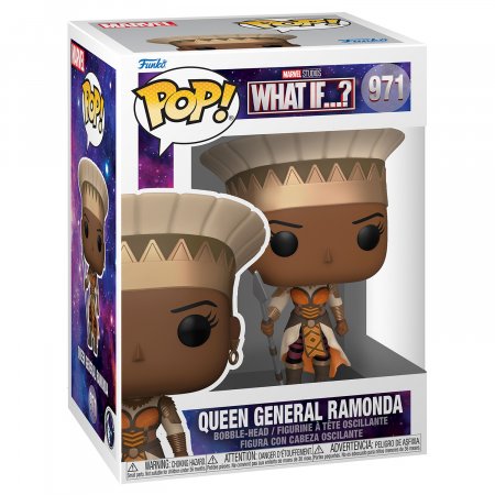  Funko POP! Bobble: ,     (What If Queen General Ramonda)  (Marvel) (58650) 9,5 