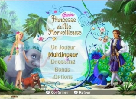   Barbie the Island Princess (Wii/WiiU)  Nintendo Wii 