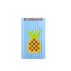  Маленький пиксельный чехол для смартфона (универсальный) Pixel felt phone pocket WY-B009 Серый-Светлоголубой Чехлы