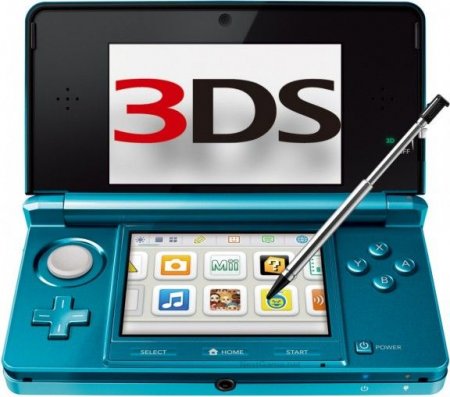  Nintendo 3DS Aqua Blue ()   Nintendo 3DS