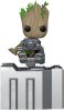 Фигурка Funko POP! Deluxe Bobble: Грут (Groot (Exc)) Марвел: Мстители: Война бесконечности - Корабль Стражей Галактики (Marvel Avengers: Infinity War - Guardians Ship) ((1026) 63212) 15 см