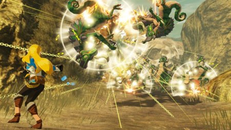 игра Hyrule Warriors: Age of Calamity (Switch) USED Б/У для Nintendo Switch
