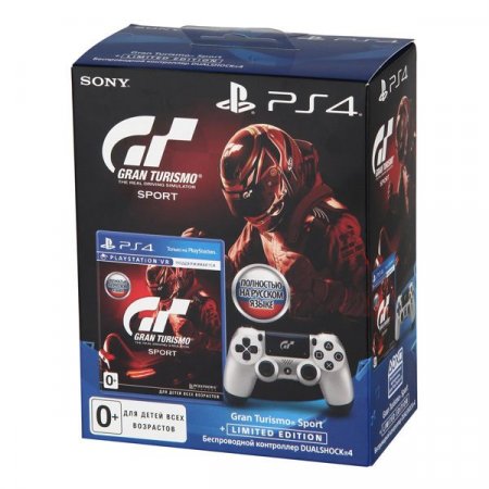    Sony DualShock 4 Wireless Controller GTS Limited Edition +  Gran Turismo Sport 