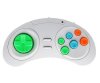 Игровая приставка 16 bit Sega Genesis Nano Trainer (40 в 1) + 40 встроенных игр + 1 беспроводной геймпад (Белая)