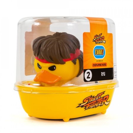 Фигурка-утка Numskull Tubbz: Рю (Ryu) Стрит Файтер (Street Fighter) 9 см Персонажи игр