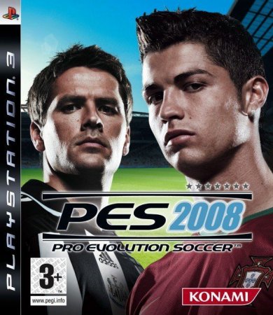   Pro Evolution Soccer 2008 (PES 8) (PS3)  Sony Playstation 3