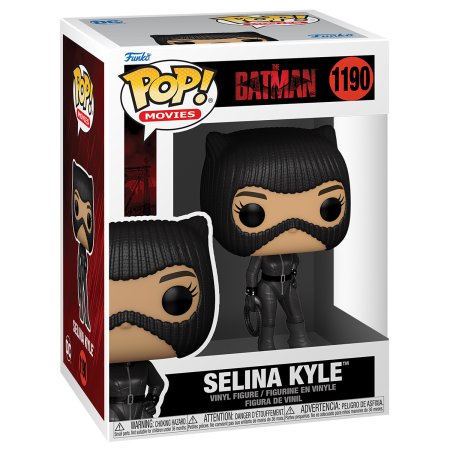 фигурки Фигурка Funko POP! Movies: Женщина-кошка (Selina Kyle) Бэтмен (The Batman) (59279) 9,5 см