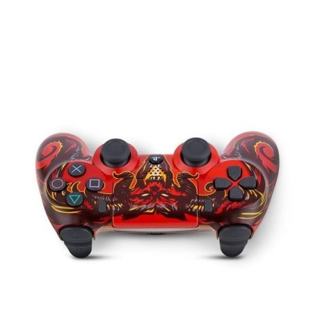  Геймпад беспроводной (кастомизированный) Sony DualShock 4 Wireless Controller «Дьябло» RAINBO (PS4) 