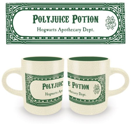  Набор кружек для кофе Pyramid: Гарри Поттер (Harry Potter) Коллекция зелья (Potions Collection) (Espresso Mug Sets GP85263) 4 шт