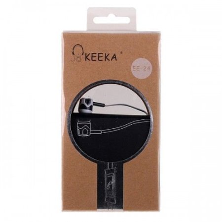 Наушники KEEKA EE-24, черные (PC)