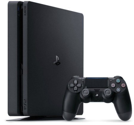 Игровая приставка Sony PlayStation 4 Slim 1Tb Eur Черная + Жизнь после (Days Gone) + GTA: Grand Theft Auto 5 (V) + Horizon Zero Dawn. Complete Edition + Fortnite + PS Plus 3 месяца 