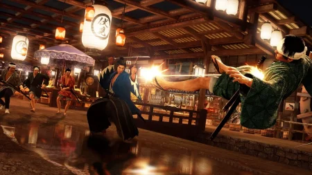 Игра Like a Dragon: Ishin! (PS4/PS5) USED Б/У Playstation 4