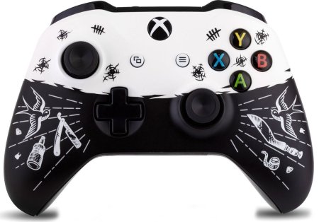Геймпад беспроводной (кастомизированный) Microsoft Xbox One S/X Wireless Controller (Disgusting Men) RAINBO (Xbox One)