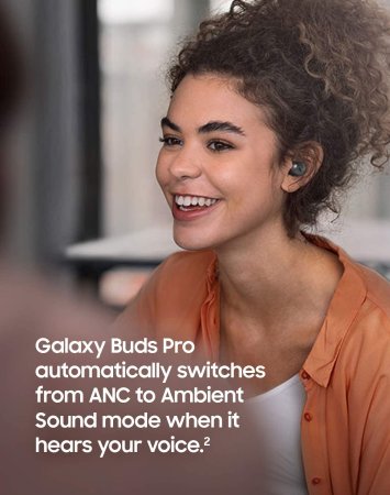 Беспроводные наушники Samsung Galaxy Buds Pro Black (Черный) (PC/Android/IOS)