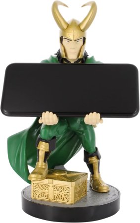  Фигурка подставка для геймпада/телефона Cable Guys: Локи (Loki) Марвел Мстители (Marvel Avengers) (895371) 20 см 