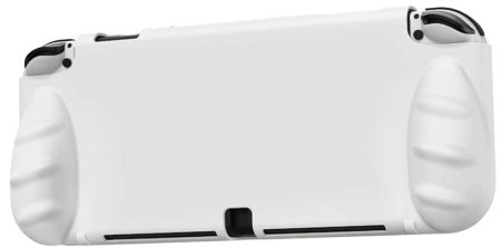 Защитный силиконовый чехол Controller Silicon Case для OIVO (IV-SW154W) White (Белый) (Switch OLED)