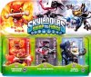Skylanders Swap Force. Набор из трех фигурок: Fire Bone Hot Dog, Roller Brawl, Turbo Jet-Vac