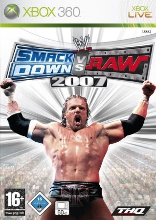 WWE SmackDown vs Raw 2007 (Xbox 360) USED Б/У