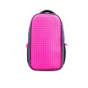 Пиксельный рюкзак Full Screen Biz Backpack WY-A009 Фуксия