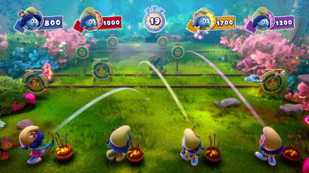 игра The Smurfs (Смурфики): Деревенская Вечеринка (Village Party) Русская Версия (Switch) для Nintendo Switch