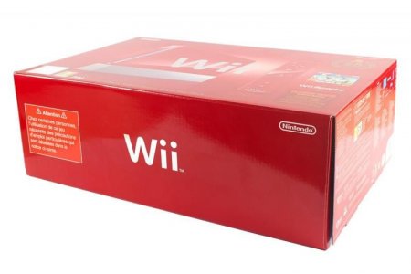     Nintendo Wii Limited Red Edition New Super Mario Bros Pack Rus + Wii Sports + New Super Mario Bros + Donkey Kong + Wii Remote Plus ( Nintendo Wii
