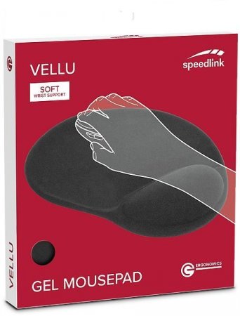       Speedlink Vellu Gel Mousepad () (SL-620802-BK) (PC) 