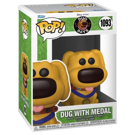 фигурки Фигурка Funko POP! Disney: Даг с медалью (Dug With Medal) Будни Дага (Dug Days) ((1093) 57385) 9,5 см