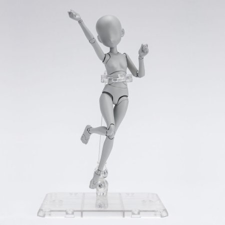Фигурка Bandai Tamashii Nations S.H.Figuarts: Тело Чан с множеством точек артикуляции Вер. Серый (Body Chan Edition Dx Set (Gray Color Ver.)) Кен Сугимори (Ken Sugimori) (621030) 13 см 