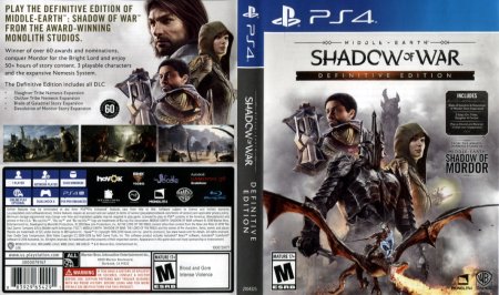 Игра Средиземье (Middle-earth): Тени войны (Shadow of War) Definitive Edition (PS4) Playstation 4